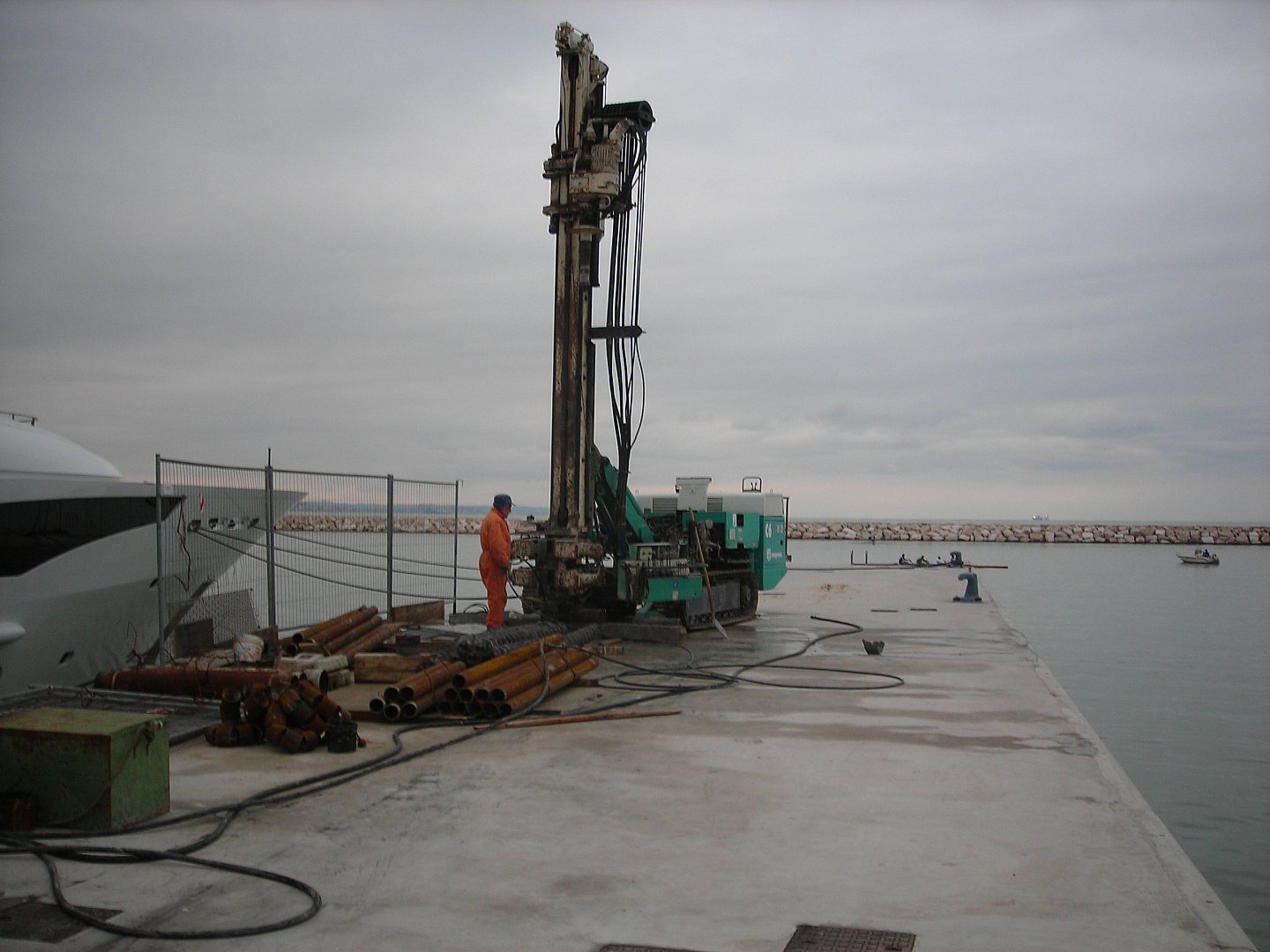 Prova di carico Porto di Ancona